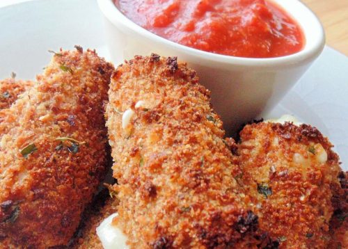 Mozzarella Sticks 4 Mozzarella Sticks 4