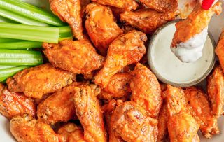 Wings Bone In Basket